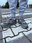 Чоловічі зимові кросівки New Balance 2002R Grey Gore-Tex Winter Fur (хакі) низькі теплі кроси хутро art0529 vkross, фото 4