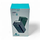 Павербанк зі швидкою зарядкою Konfulon 50000 mAh мобільна зарядна батарея 22.5 Вт портативний Power bank, фото 7