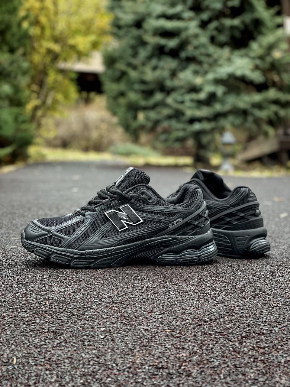 Чоловічі демісезонні кросівки New Balance 1906 (чорні) спортивні стильні кроси 3677 Нью Беленс vkross