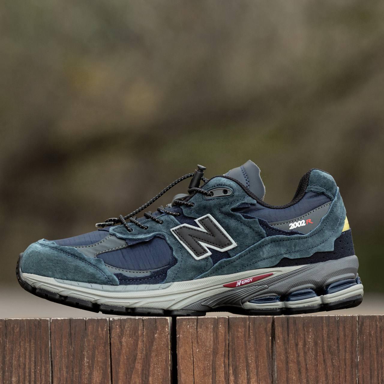 Чоловічі демісезонні кросівки New Balance 2002R Protection Pack Blue (сині) спортивні кроси 1946 НБ vkross