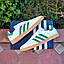 Чоловічі кросівки Adidas SPORTY&RICH (білі із зеленим) стильні повсякденні кроси 01175 Адідас vkross, фото 8