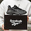 Чоловічі спортивні кросівки Reebok Zig Kinetica 2.5 Black Suede (чорні) модні повсякденні 1961 Рибок vkross, фото 3