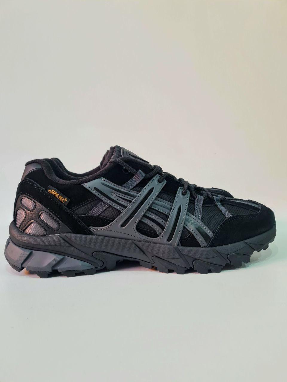 Чоловічі спортивні кросівки Asics Gel-Sonoma 15-50 Thermo Waterproof (чорні) осінньо-зимові 9020 Асікс vkross
