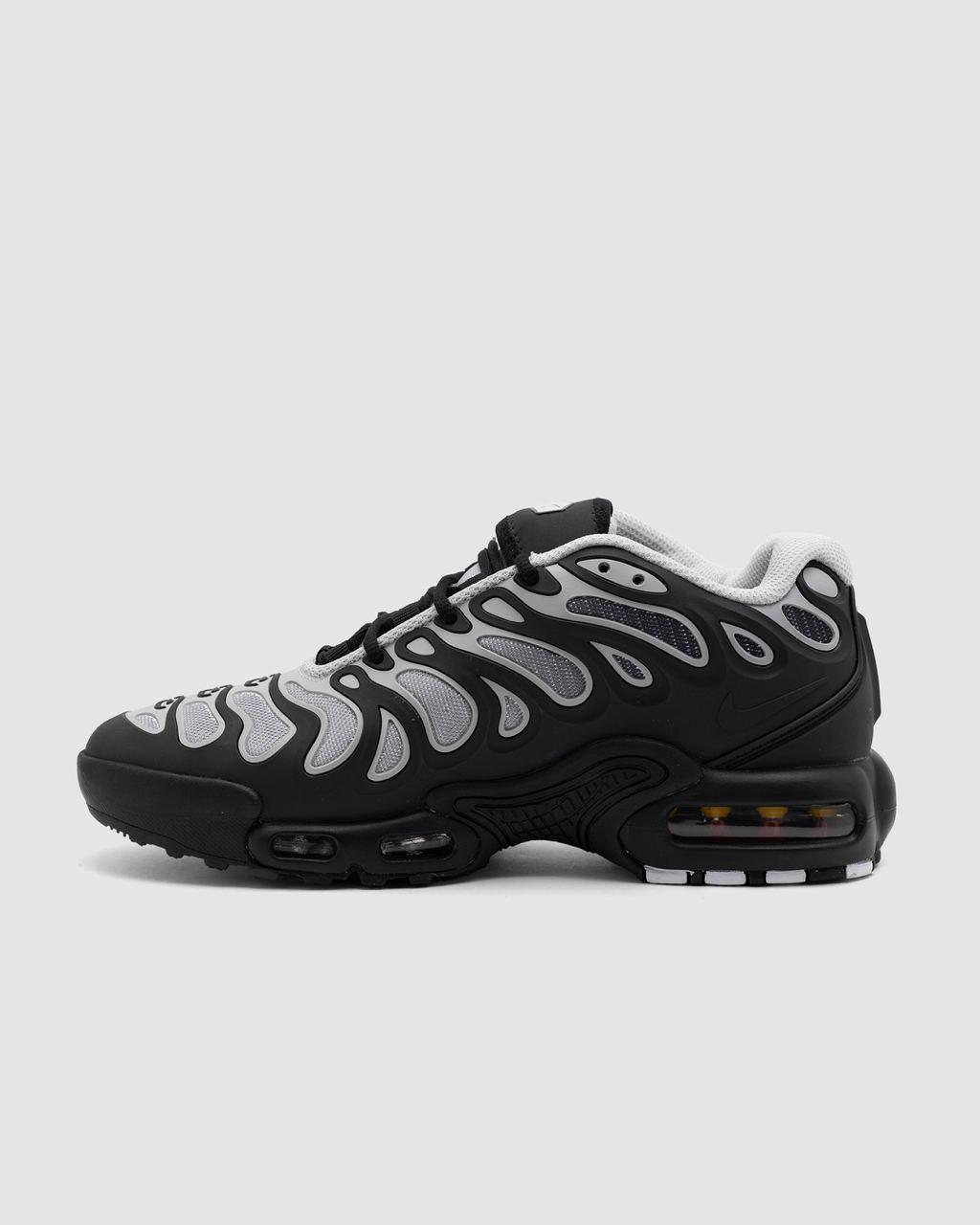 Чоловічі кросівки Nike Air Max Plus Drift Black Grey (чорні із сірим) стильні кроси 01110 Найк vkross