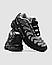 Чоловічі кросівки Nike Air Max Plus Drift Black Grey (чорні із сірим) стильні кроси 01110 Найк vkross, фото 8