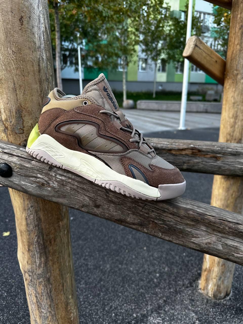 Чоловічі кросівки Adidas Streetball 2 (коричневі) модні спортивні кросівки 252-9 Адідас vkross