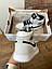 Чоловічі кросівки Nike Air Jordan 1 Gray (сірі) модні повсякденні кроси 0650v Найк vkross, фото 4