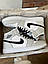 Чоловічі кросівки Nike Air Jordan 1 Gray (сірі) модні повсякденні кроси 0650v Найк vkross, фото 7