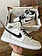 Чоловічі кросівки Nike Air Jordan 1 Gray (сірі) модні повсякденні кроси 0650v Найк vkross, фото 10