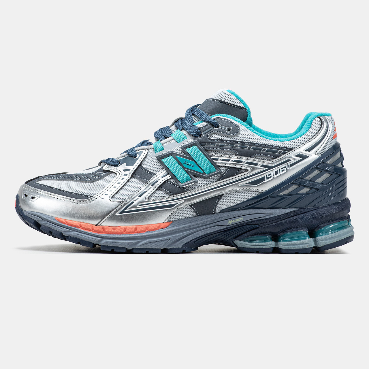 Чоловічі Кросівки New Balance 1906U Grey Silver Blue / Нью Беланс 1906Ю Сірі із Срібним та Синім