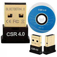 USB Bluetooth ресивер Dongle (CSR 4.0) RS071- чорний