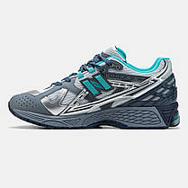 Чоловічі Кросівки New Balance 1906U Grey Silver Blue / Нью Беланс 1906Ю Сірі із Срібним та Синім, фото 4