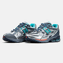 Чоловічі Кросівки New Balance 1906U Grey Silver Blue / Нью Беланс 1906Ю Сірі із Срібним та Синім, фото 5