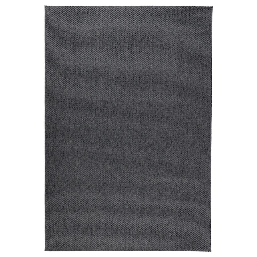 Тканинний килим IKEA MORUM 160x230 см Темно-сірий 402.035.57