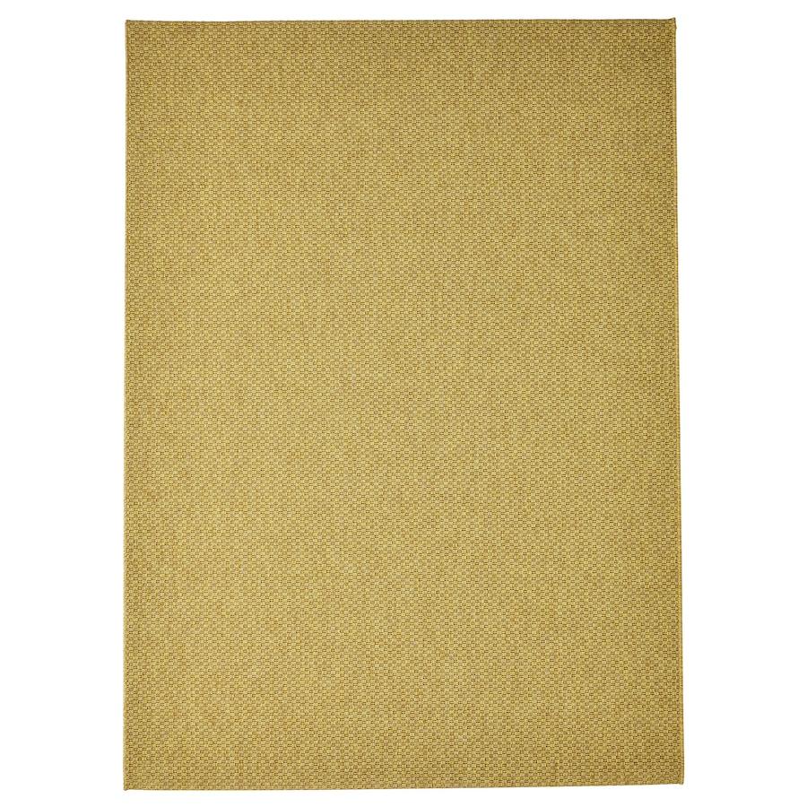 Тканинний килим IKEA MORUM 160x230 см Світло-жовтий 205.691.47
