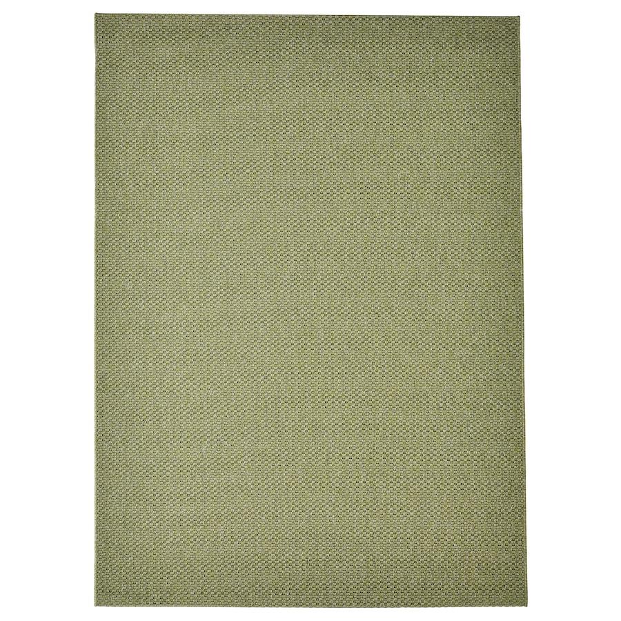 Тканинний килим IKEA MORUM 160x230 см Зелений 505.691.41