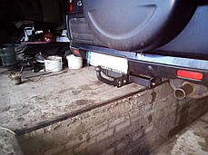 Фаркоп Honda CR-V II RD 2002-2006 (Хонда Срв 2) без підрізу бампера, фото 4