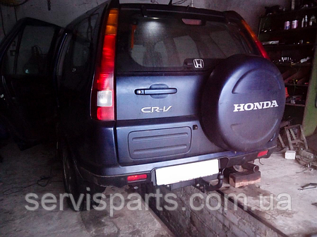 Фаркоп Honda CR-V II RD 2002-2006 (Хонда Срв 2) без підрізу бампера, фото 1