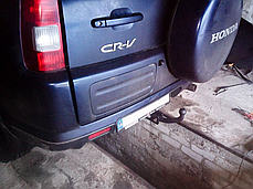 Фаркоп Honda CR-V II RD 2002-2006 (Хонда Срв 2) без підрізу бампера, фото 3