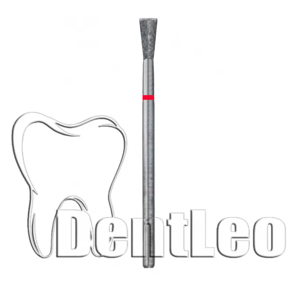 Бор алмазний зворотноконусний — 010.060.030 (ЧЕРВОНИЙ)