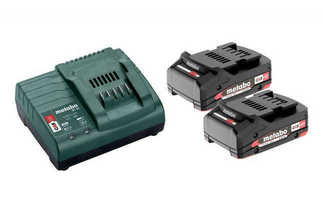 Базовий комплект Metabo Li-Power 2x2.0 А·год 685161000, фото 1