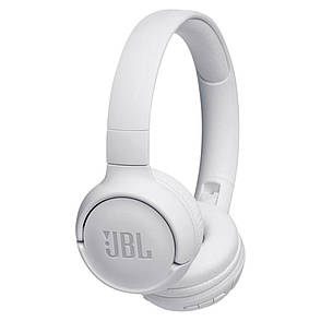 Бездротові Bluetooth навушники JBL Tune 510BT круглі басові Білий, фото 4