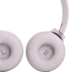 Бездротові Bluetooth навушники JBL Tune 510BT круглі басові Рожевий, фото 6