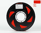 Пластик UA3D PLA+ RED, 1.75мм, 1кг, 330м, 190-220°C, Червоний філамент для 3Д-друку, фото 2