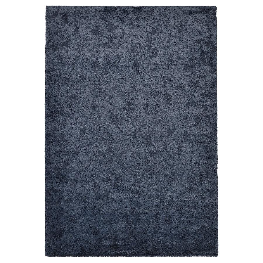 Килимок ворсовий IKEA STOENSE 133x195 см Темно-синій 005.560.04