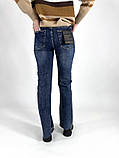 Жіночі джинси з розрізом оптом Miss bon bon, лот 10 шт, ціна 18 Є, фото 6