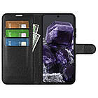 Чохол-книжка Litchie Wallet для Google Pixel 8A Black, фото 2