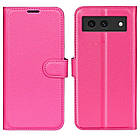 Чохол-книжка Litchie Wallet для Google Pixel 8A Rose, фото 6