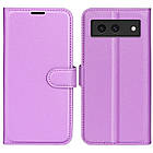 Чохол-книжка Litchie Wallet для Google Pixel 8A Violet, фото 6