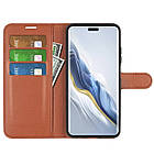 Чохол-книжка Litchie Wallet для Honor Magic 6 Pro Brown, фото 5