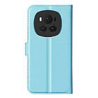 Чохол-книжка Litchie Wallet для Honor Magic 6 Pro Light Blue, фото 3