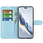 Чохол-книжка Litchie Wallet для Honor Magic 6 Pro Light Blue, фото 5