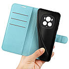 Чохол-книжка Litchie Wallet для Honor Magic 6 Pro Light Blue, фото 7