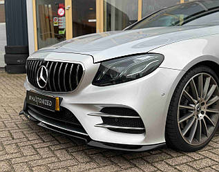 Спліттер Mercedes C238 AMG-Line тюнінг губа спідниця обвіс елерон (V2)