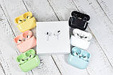 Бездротові навушники PRO Macaroon Білі Bluetooth Якісні, фото 5