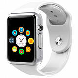 Сенсорний смарт-годинник А1 Годинник телефон Smart Watch A1 зі слотом під SIM карту Розумний годинник, фото 5