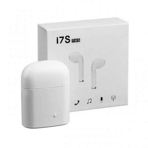 Бездротові Bluetooth-навушники HBQ I7S TWS камуфляж біло-зелений