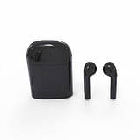 Бездротові Bluetooth-навушники HBQ I7S TWS камуфляж біло-зелений, фото 3