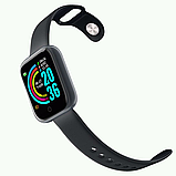 Смарт-годинник Smart Watch Y68 крокомір підрахунок калорій кольоровий екран, фото 6