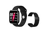 Смартгодинник Smart Watch T99S Фітнес трекер Фітнес браслет Smart band з голосовим викликом + Два браслети, фото 8