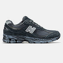 Чоловічі Кросівки New Balance 2002R Dark Grey / Нью Беланс 2002Р Темно Сірі, фото 3