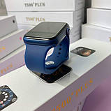 Розумний смарт-годинник Smart watch 8 series 44 мм Т500+ Plus / Розумний годинник Т500+ Plus Синій, фото 4