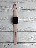 Розумний смарт-годинник Smart watch 8 series 44 мм Т500+ Pro/ Розумний годинник Т500+ Pro Рожевий, фото 4