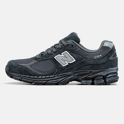 Чоловічі Кросівки New Balance 2002R Dark Grey / Нью Беланс 2002Р Темно Сірі, фото 1