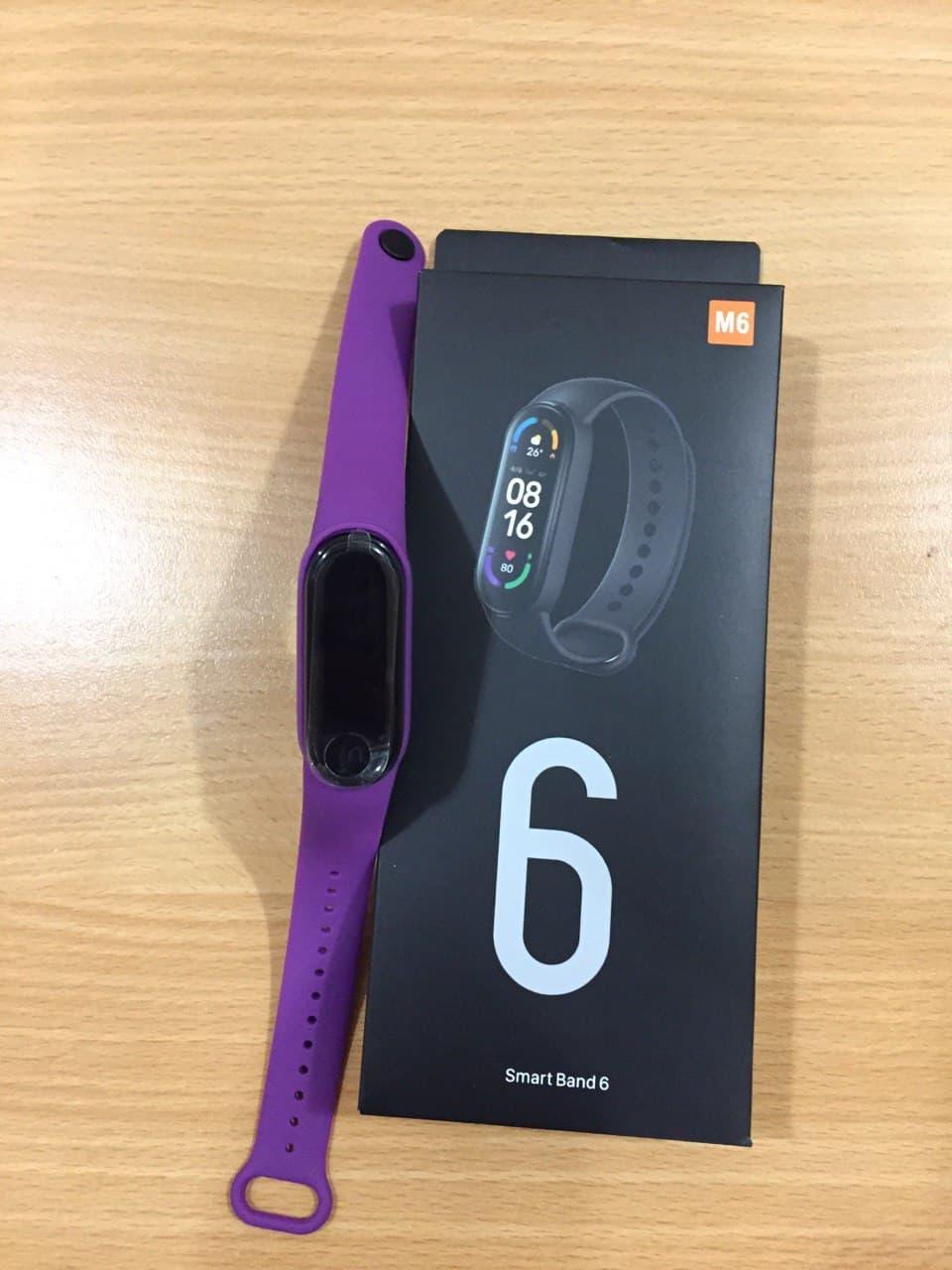 Фітнес-Браслет SMART BAND М6 СмартЧаси M6 Фітнес-трекер Фіолетовий