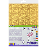 Фоаміран А4 2мм голографічний набір 5 кольорів Zibi ZB.1836, фото 2